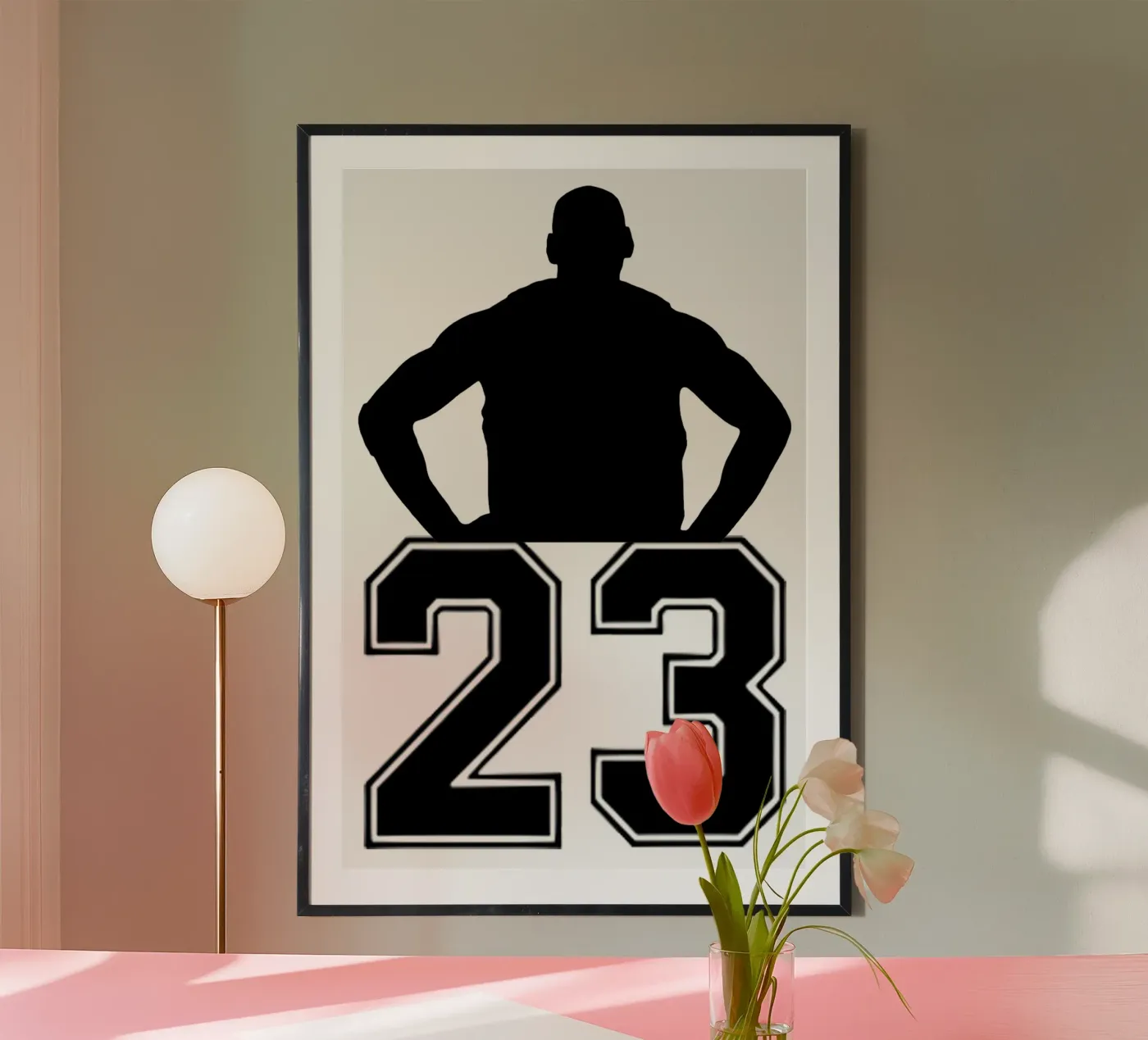 23 Nero poster da blanca shop