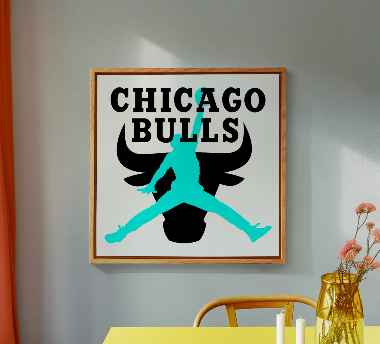 Jordan Nero e Verde plexiglass da blanca shop