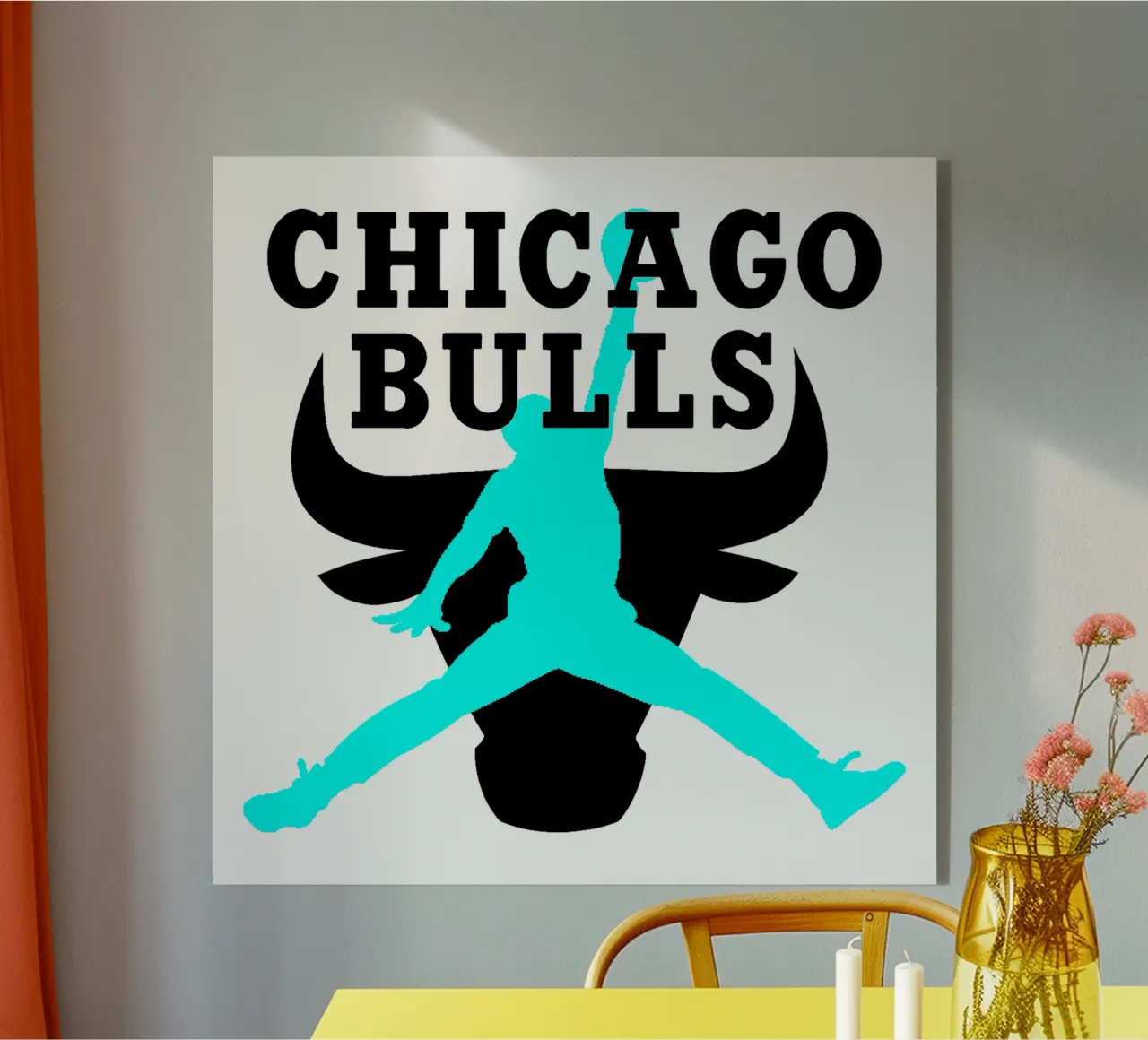 Jordan Nero e Verde plexiglass da blanca shop