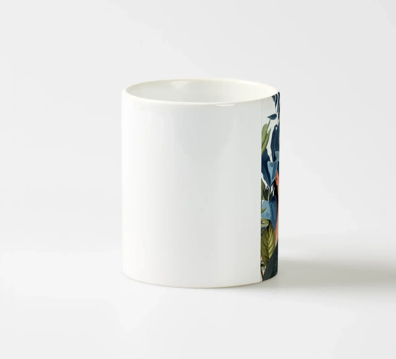 Troppo caldo per me acquerello pittura digitale tazza in ceramica da Justyna Jaszke JBJart
