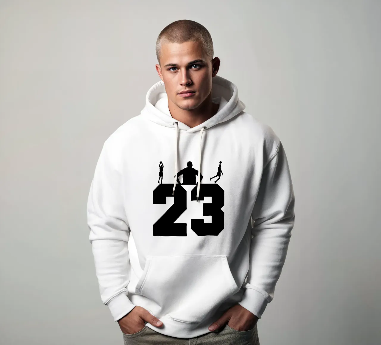 Tempo felpa con cappuccio da blanca shop