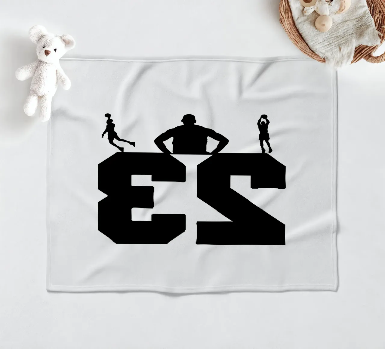 Tijd fleecedeken van blanca shop