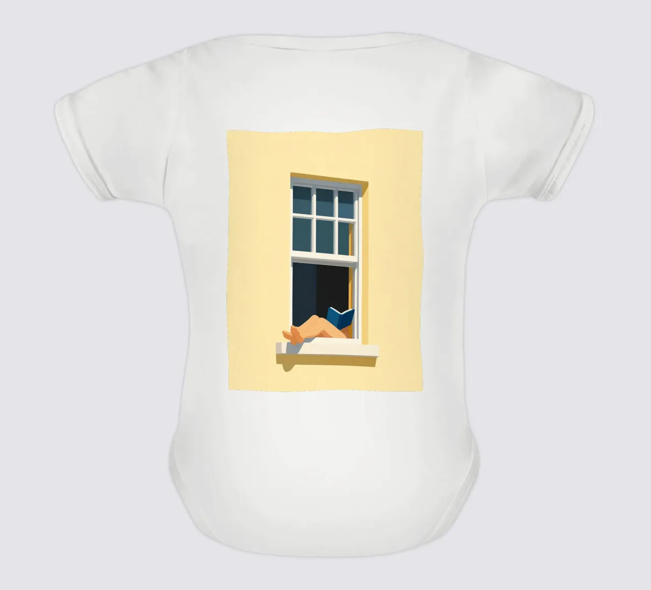 window short-sleeve baby romper by the gondals