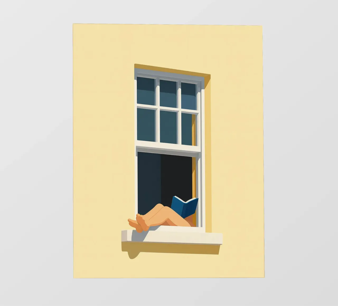 raam fotobehang van the gondals