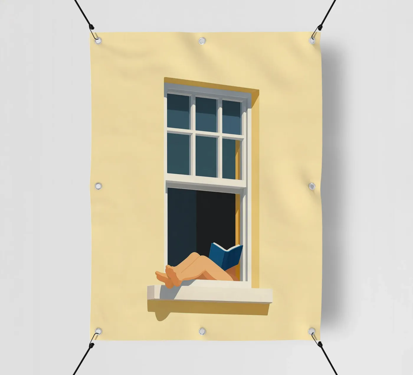 window PVC Plane von the gondals