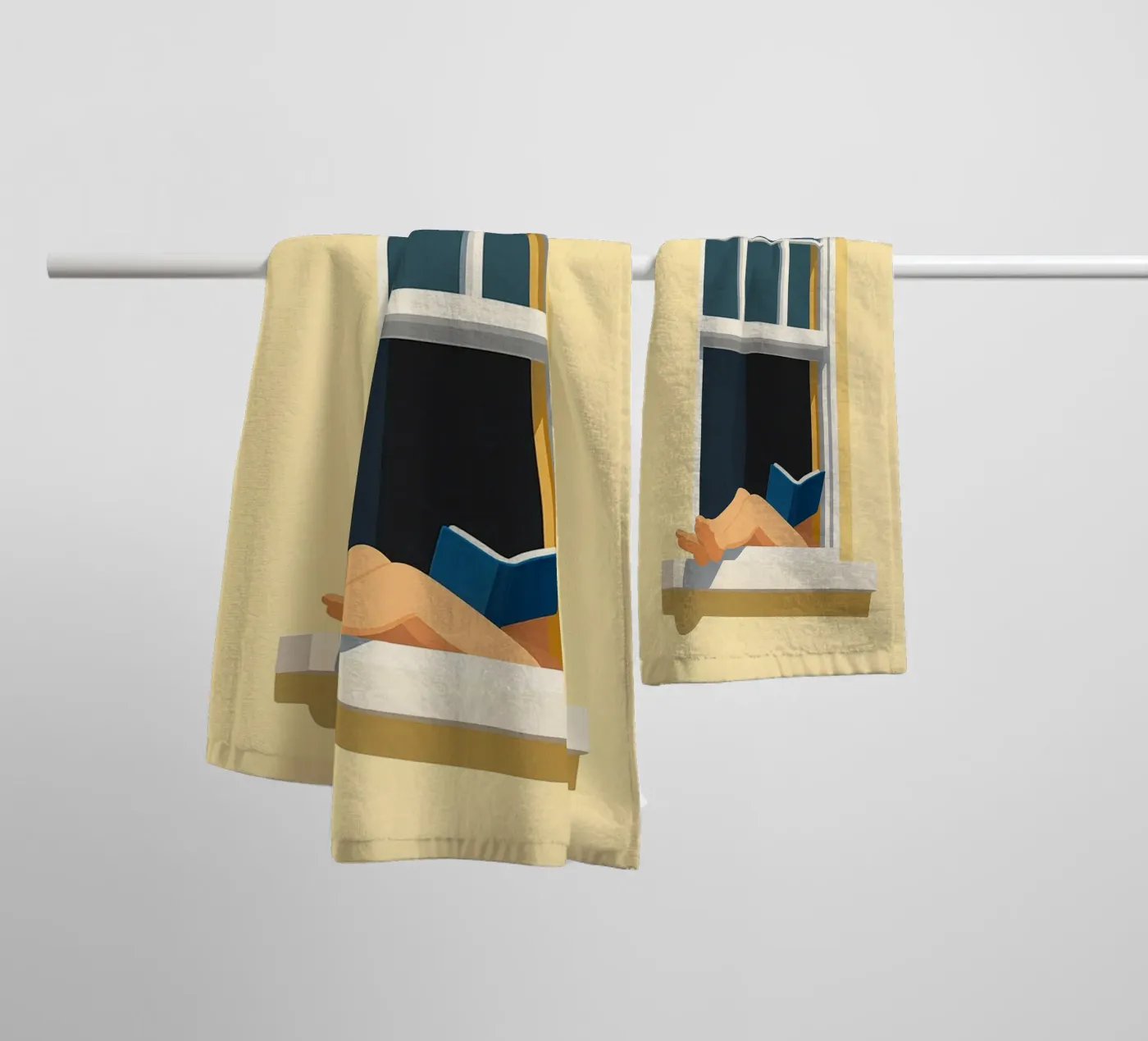 finestra asciugamano da bagno da the gondals