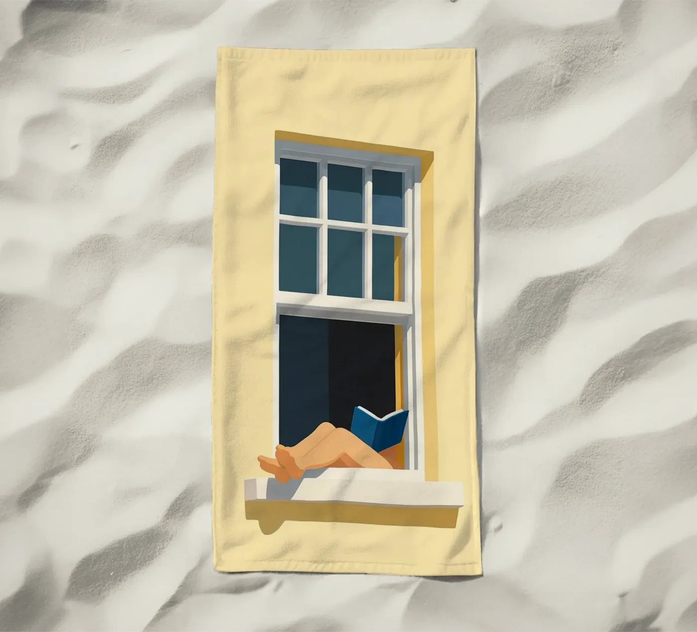 window Strandtuch von the gondals