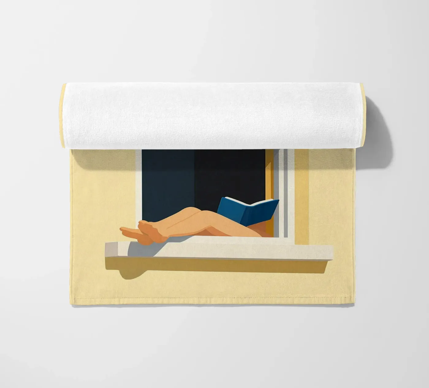 window Strandtuch von the gondals