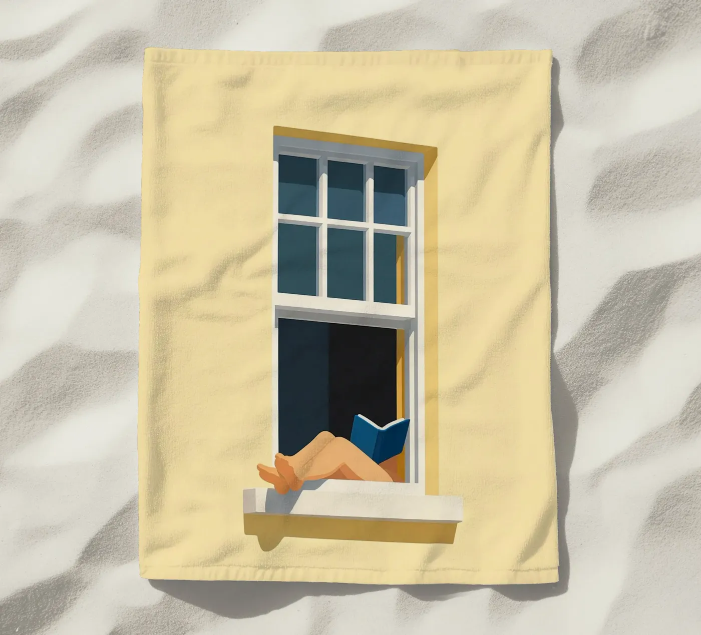 window Strandtuch von the gondals