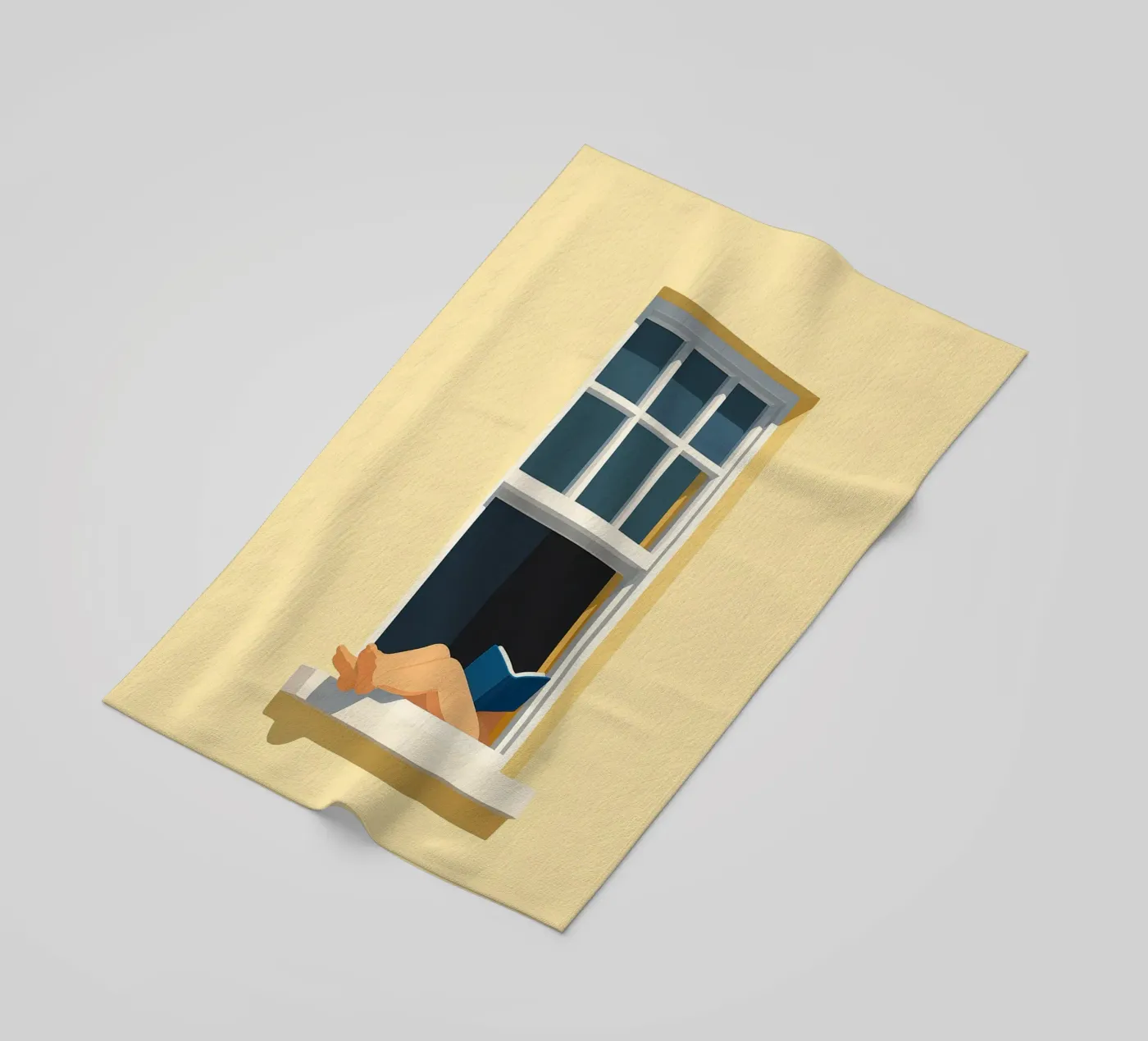 window Strandtuch von the gondals