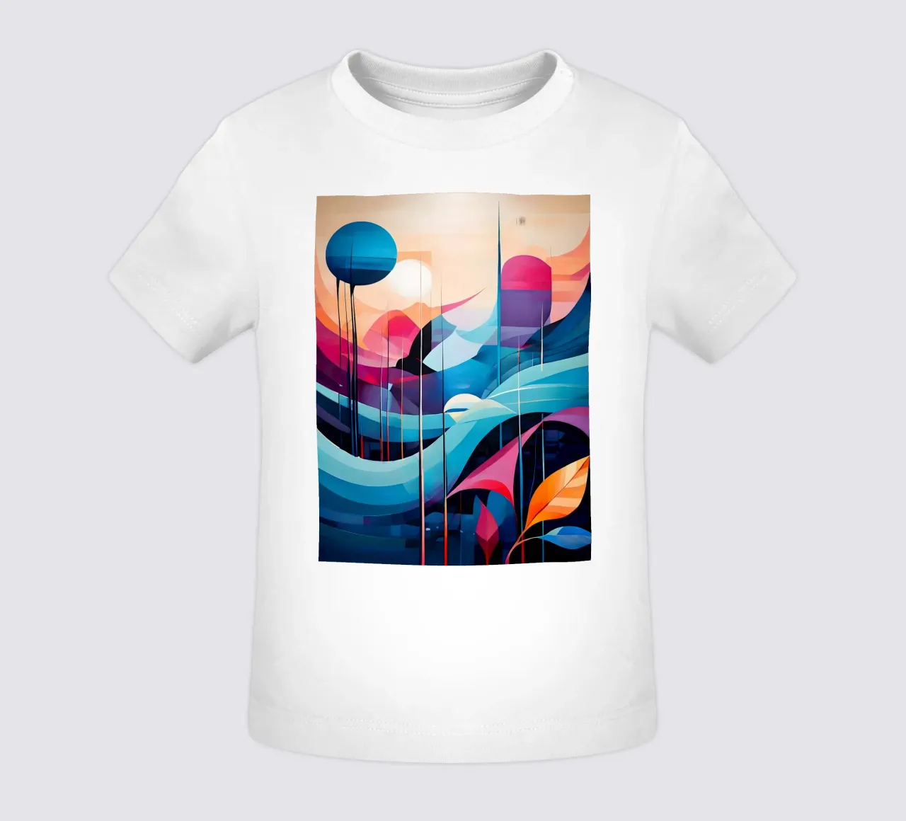 Orizzonti vibranti maglietta neonato da Artistic-shop