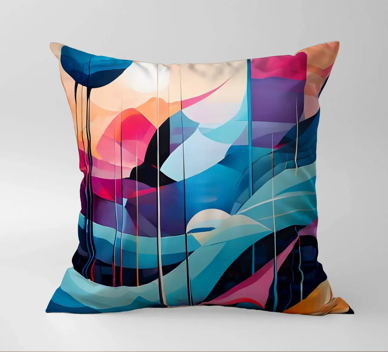 Orizzonti vibranti cuscino da Artistic-shop