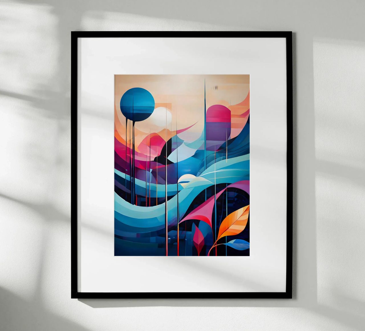 Vibrant Horizons poster by Artistic-shop