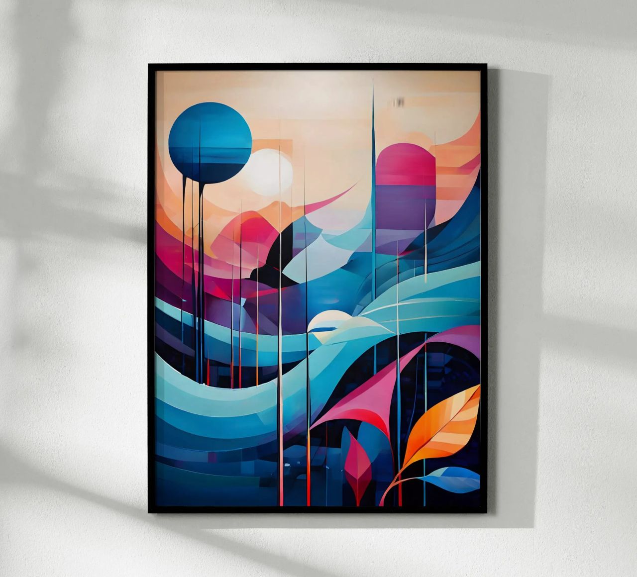 Vibrant Horizons poster by Artistic-shop