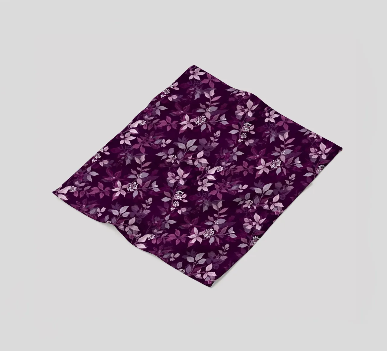 Purple Botanical Pattern coperta in pile da AzStore11