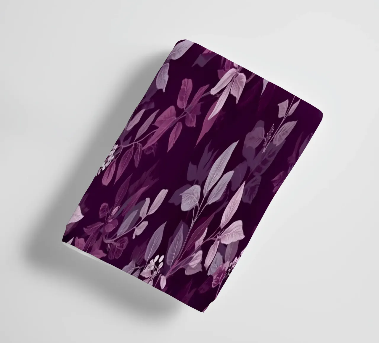 Purple Botanical Pattern asciugamano da bagno da AzStore11