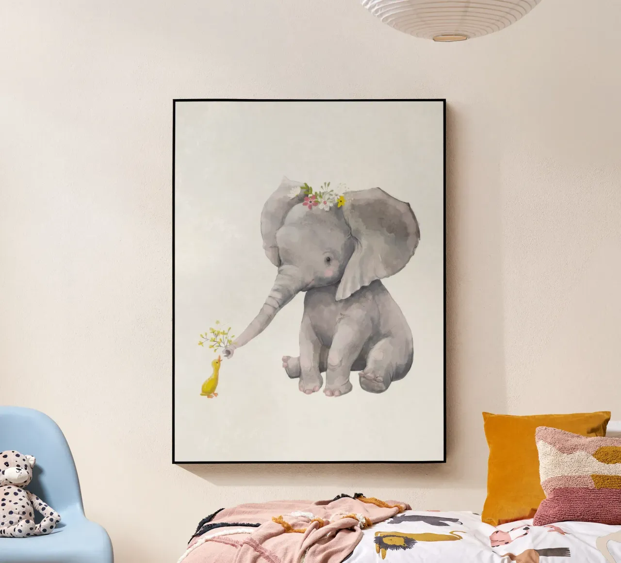 Elefante e anatra plexiglass da earl BM