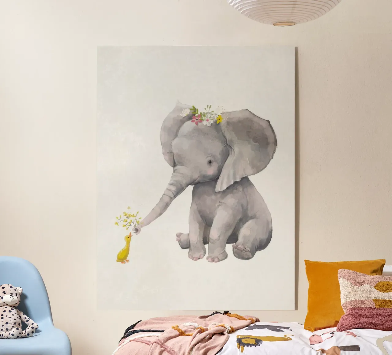 Elefante e anatra plexiglass da earl BM