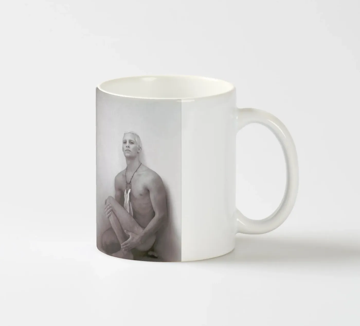 Smoke ceramic mug by George Griefy