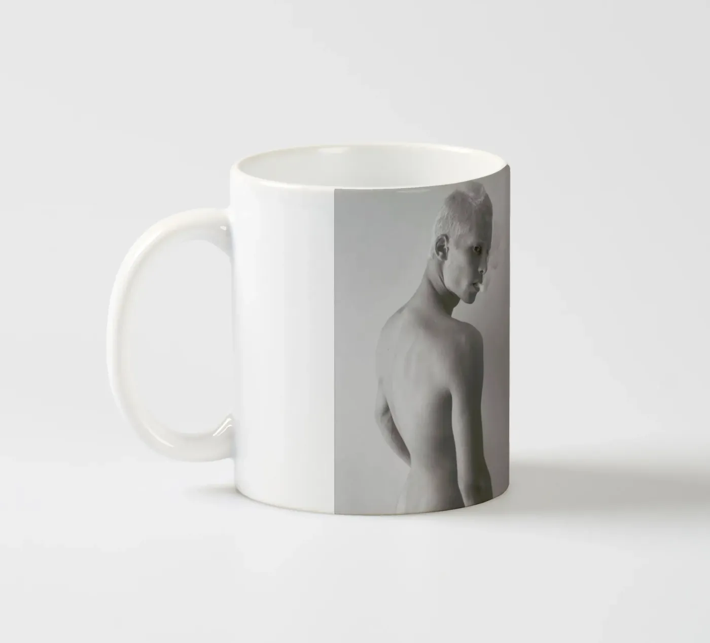 Smoke ceramic mug by George Griefy