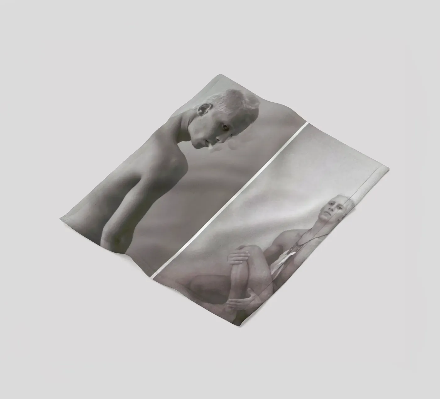 Smoke Fleecedecke von George Griefy