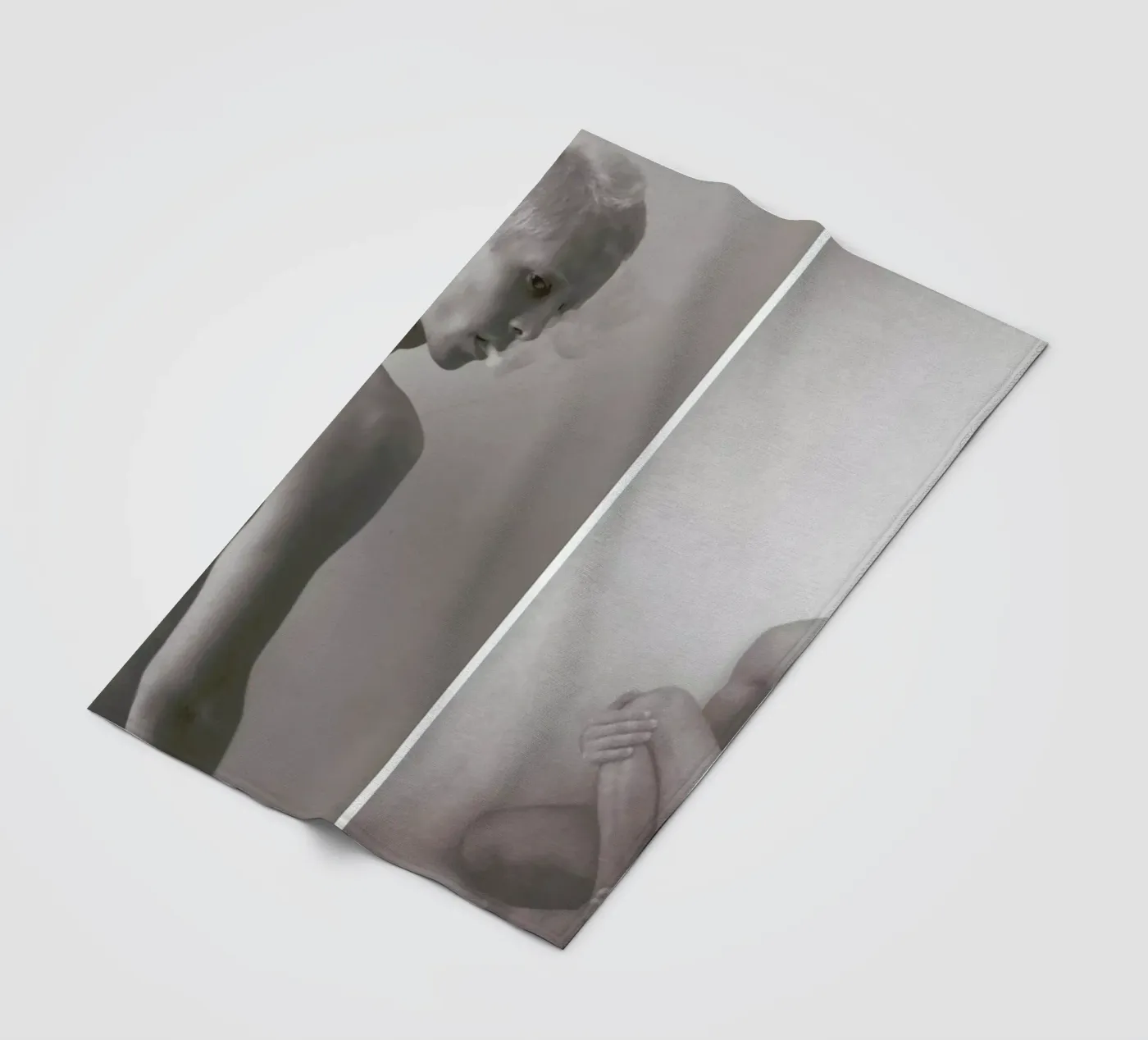 Smoke Fleecedecke von George Griefy