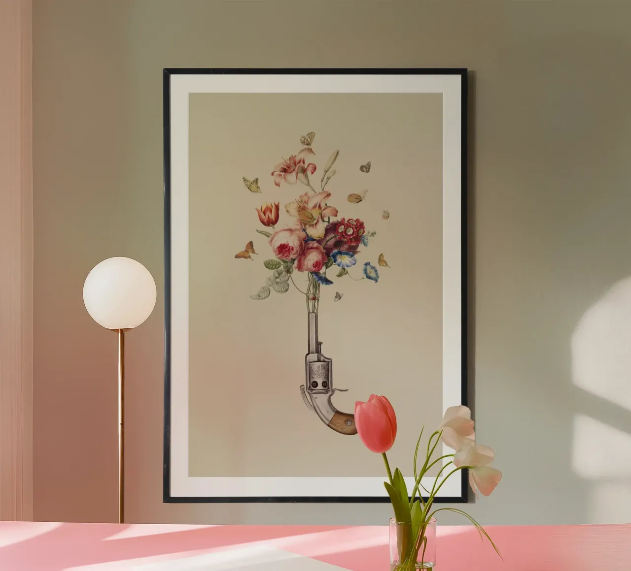 Enkel Dika - Choose Peace poster da The Artcircle