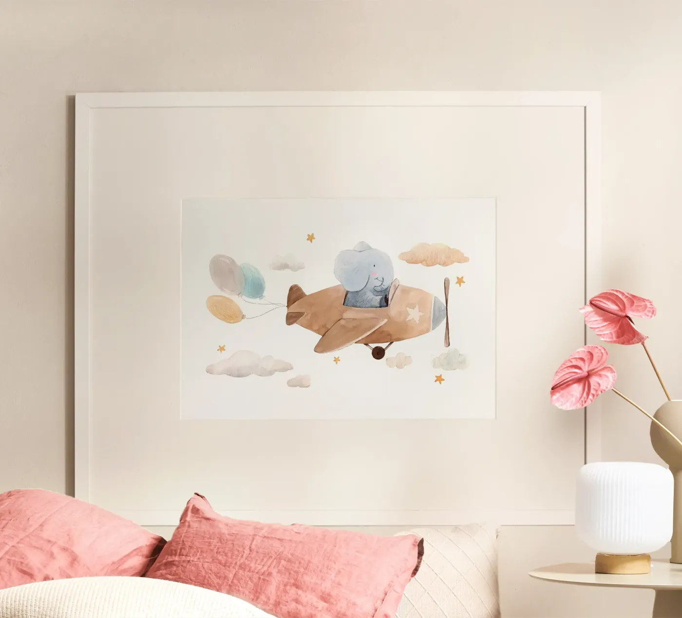 Elephant Pilot poster by earl BM