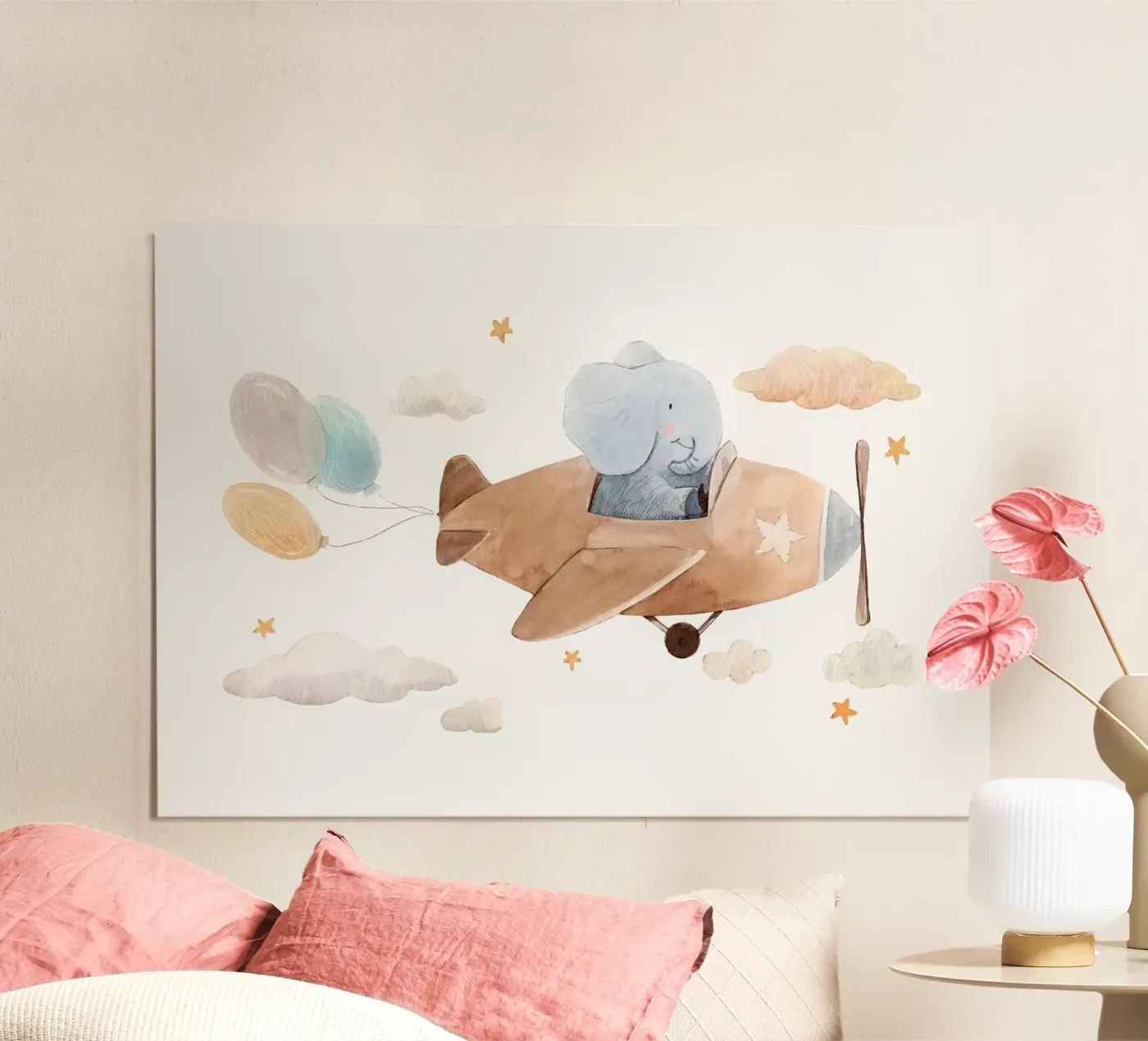 Elephant Pilot poster by earl BM