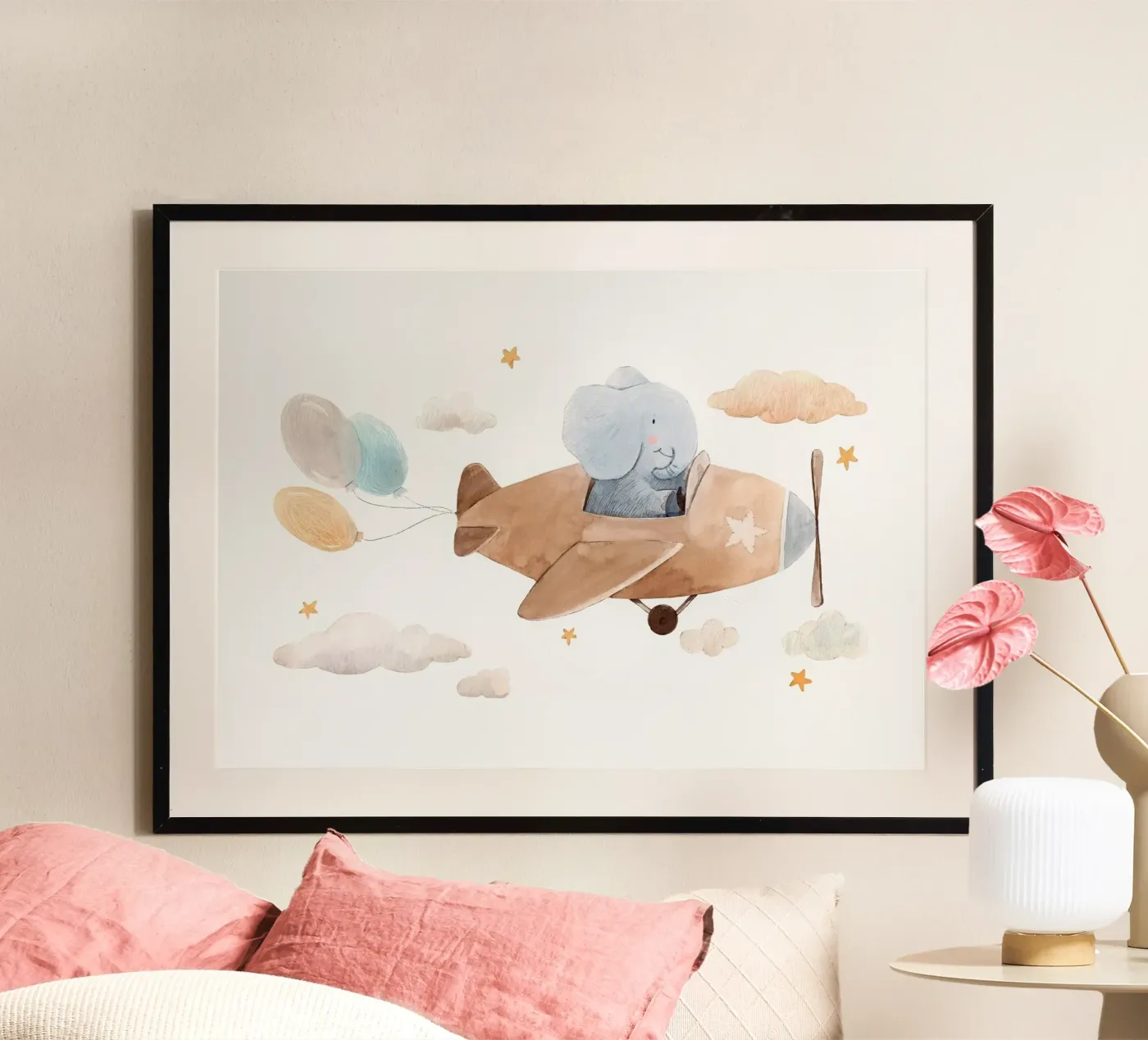 Elephant Pilot poster by earl BM