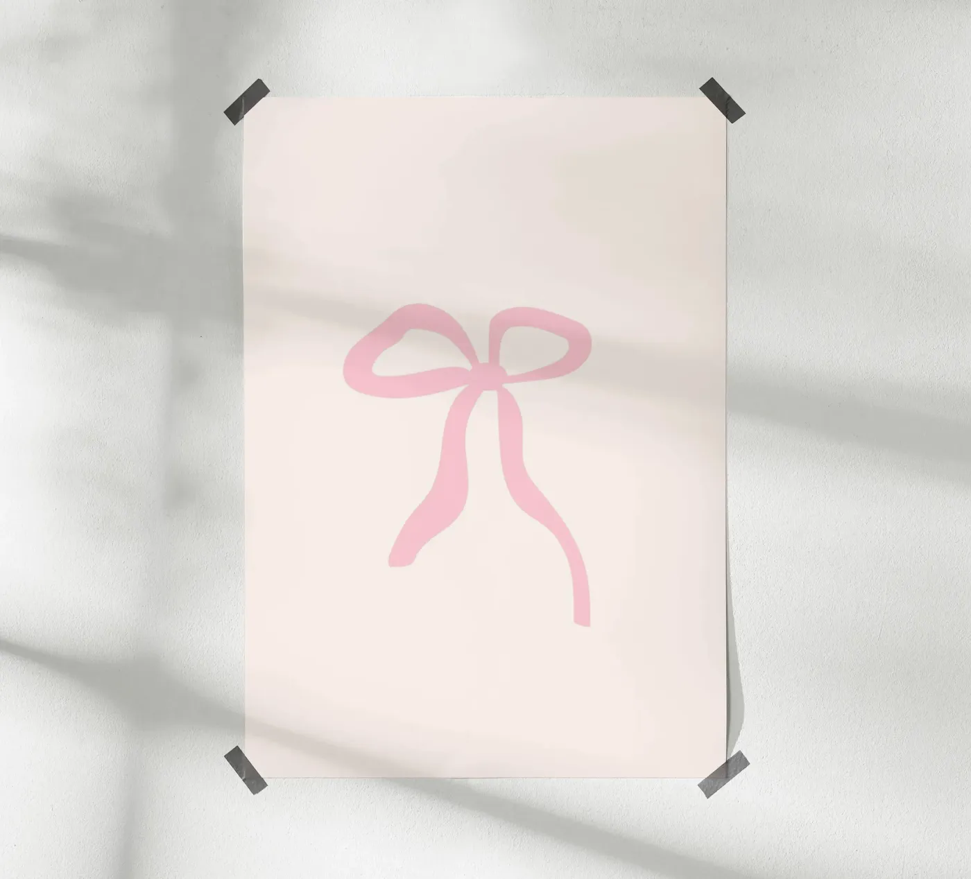 Nastro rosa poster da janamossmann