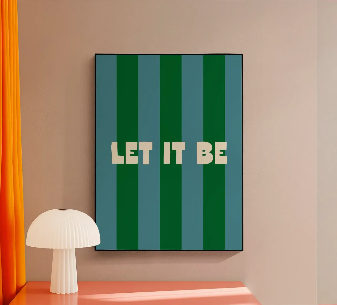 Let it be - Beatles plexiglass da Sunday Design Studio