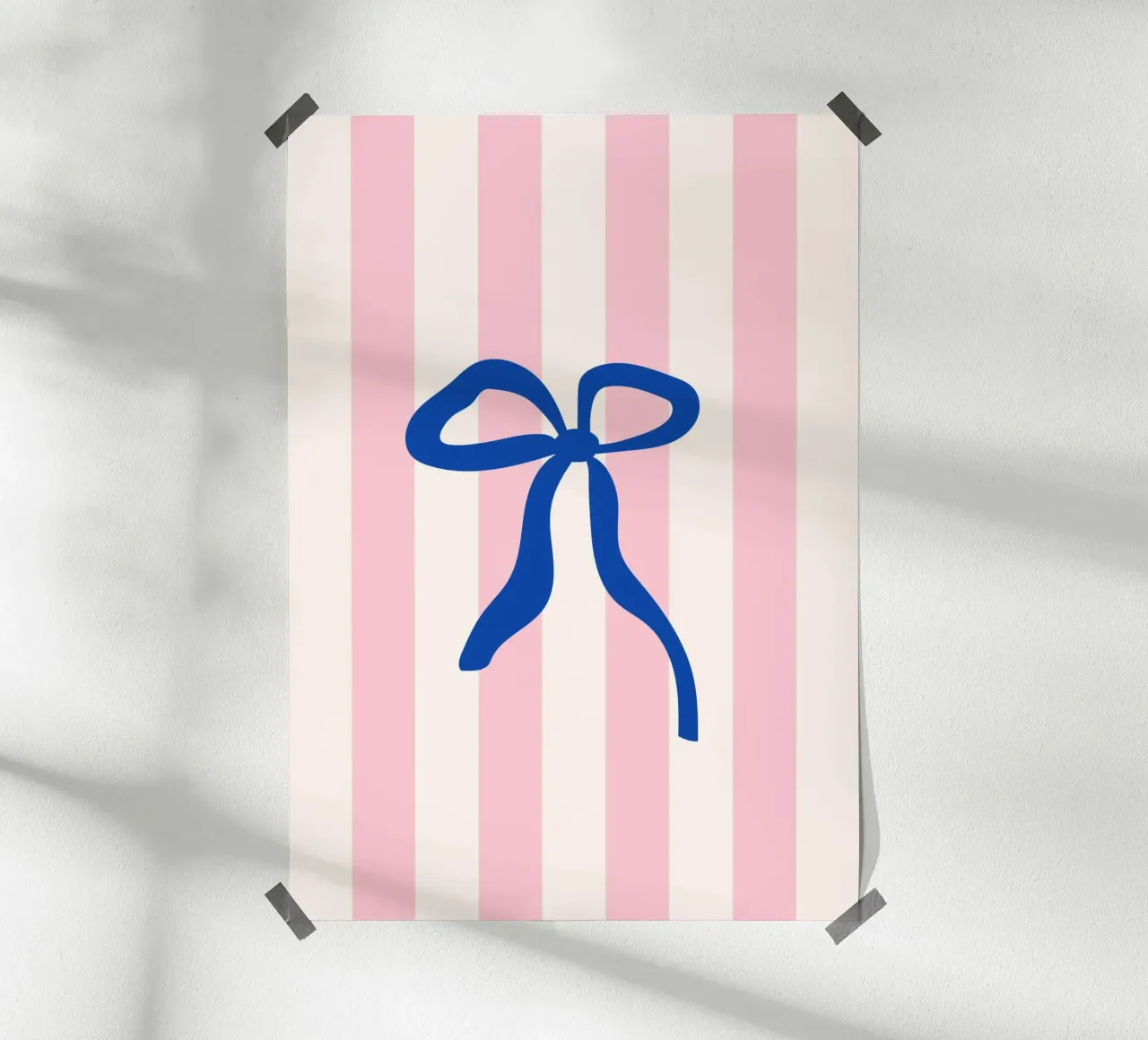 Loop on stripes poster by janamossmann