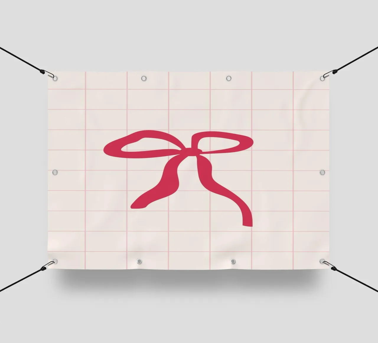 Loop su scacchiera telo in pvc da janamossmann
