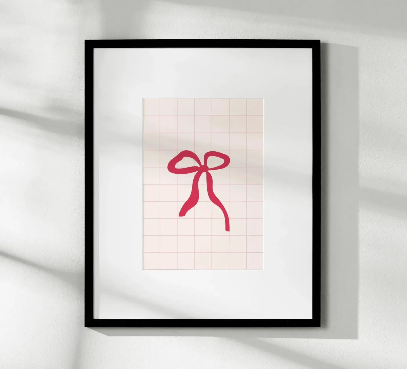 Loop on chequered poster by janamossmann