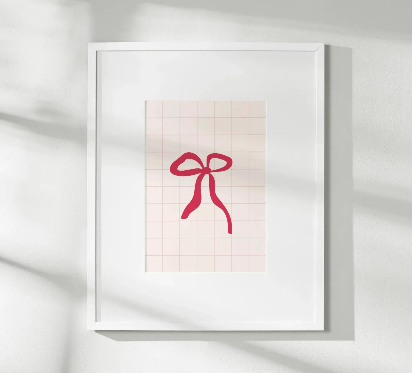 Loop on chequered poster by janamossmann