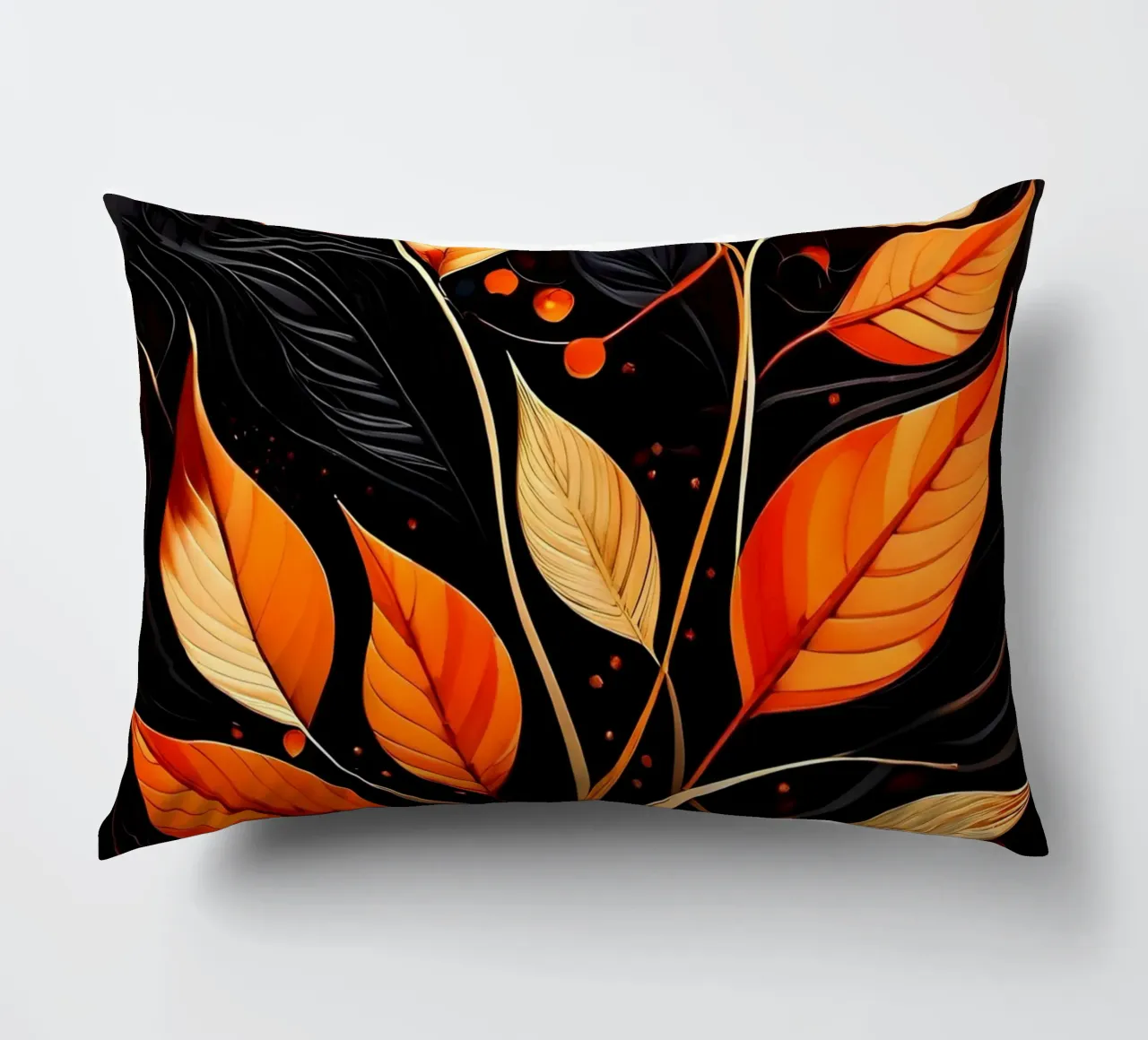 Fiammata autunnale cuscino da Artistic-shop