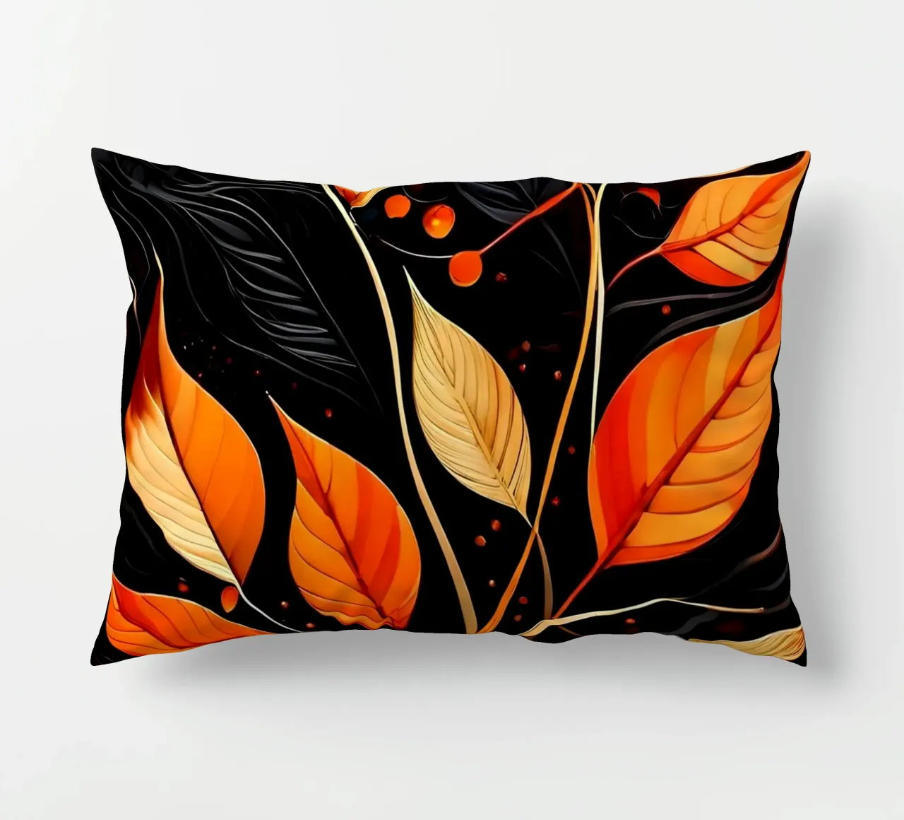 Fiammata autunnale cuscino da Artistic-shop