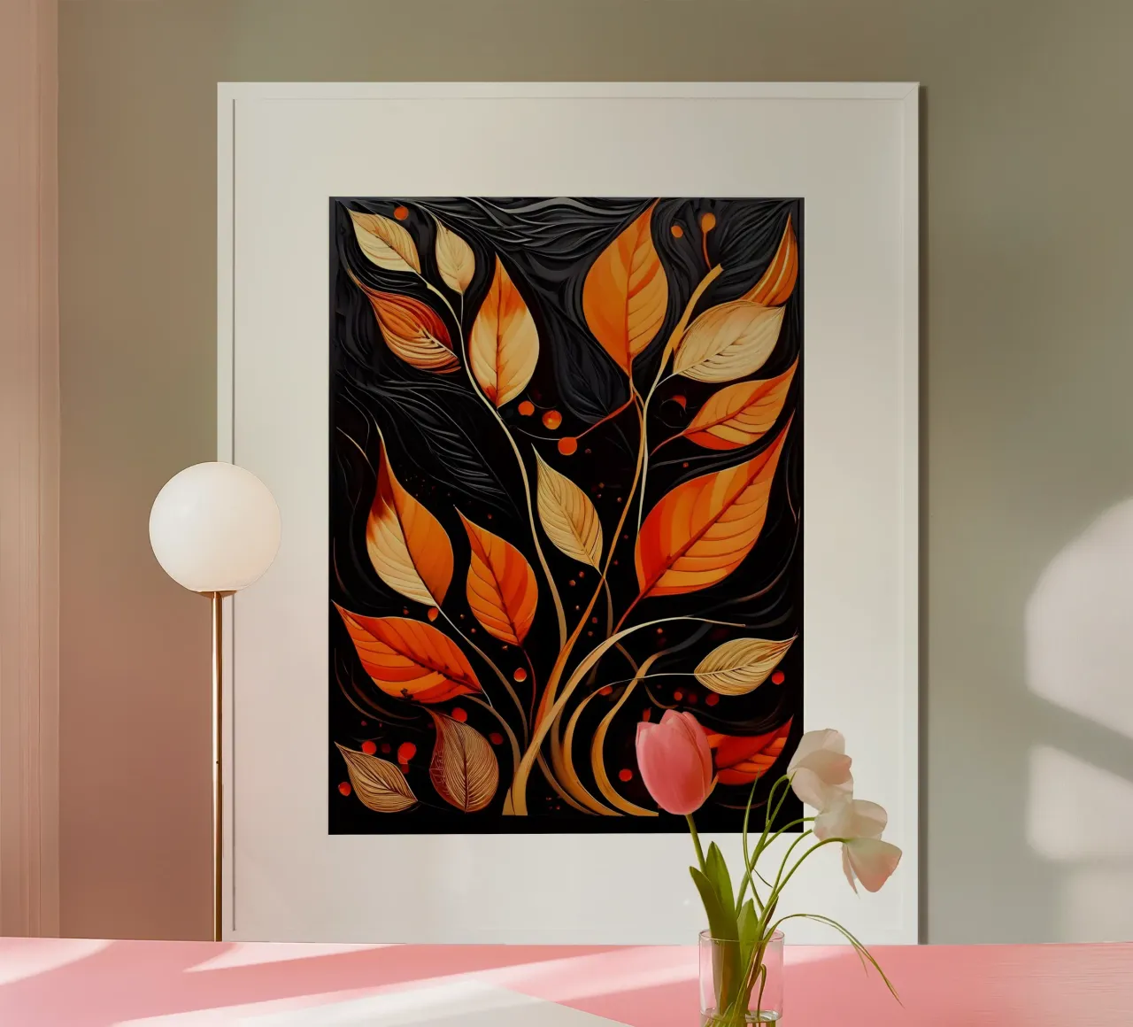 Fiammata autunnale poster da Artistic-shop