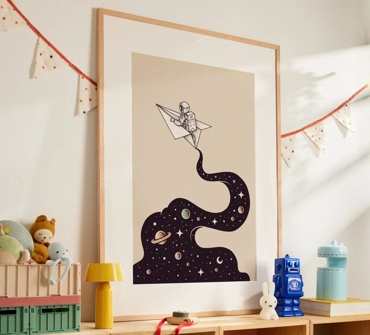 Enkel Dika - Cosmic Journey poster da The Artcircle