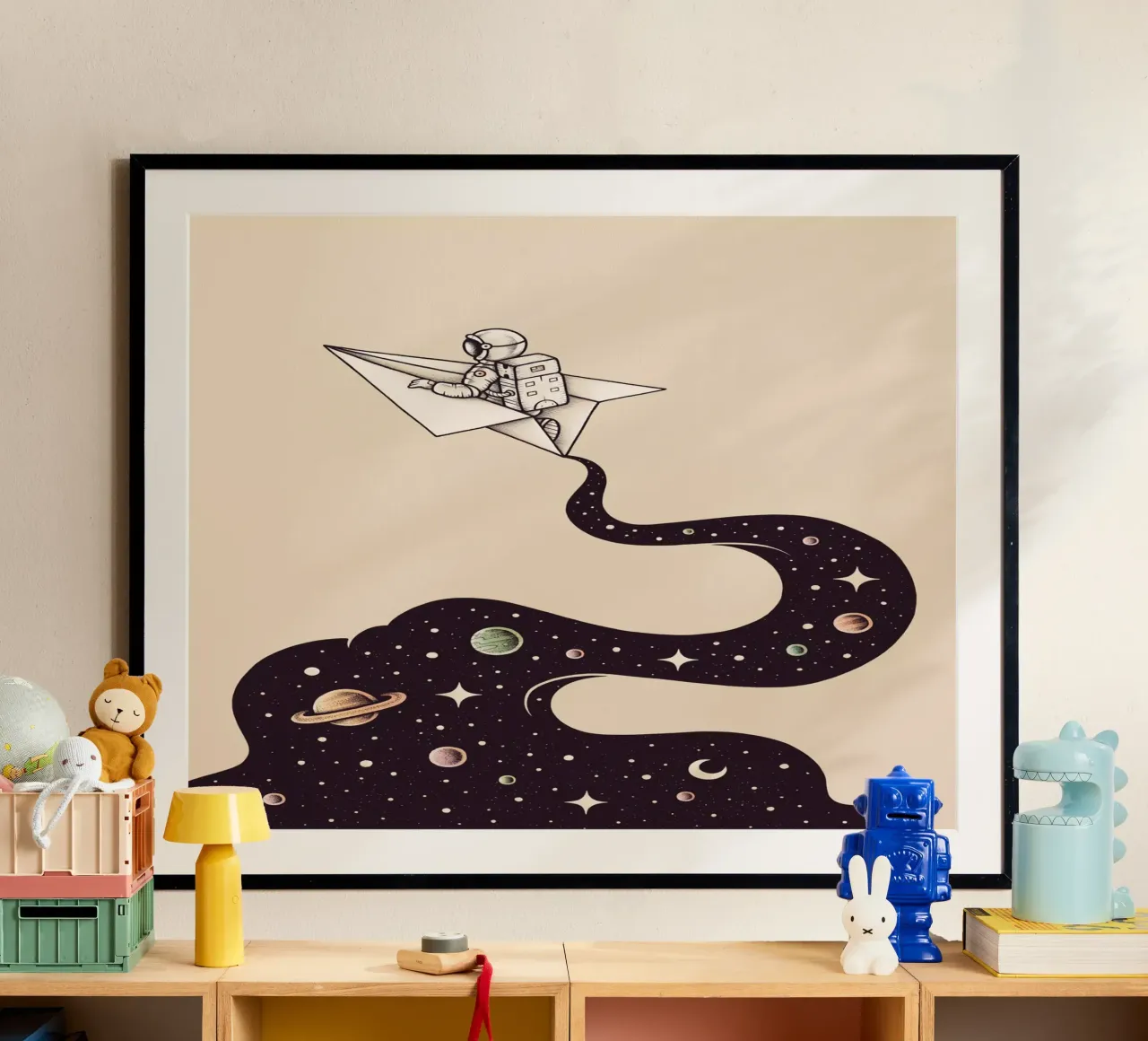 Enkel Dika - Cosmic Journey poster da The Artcircle