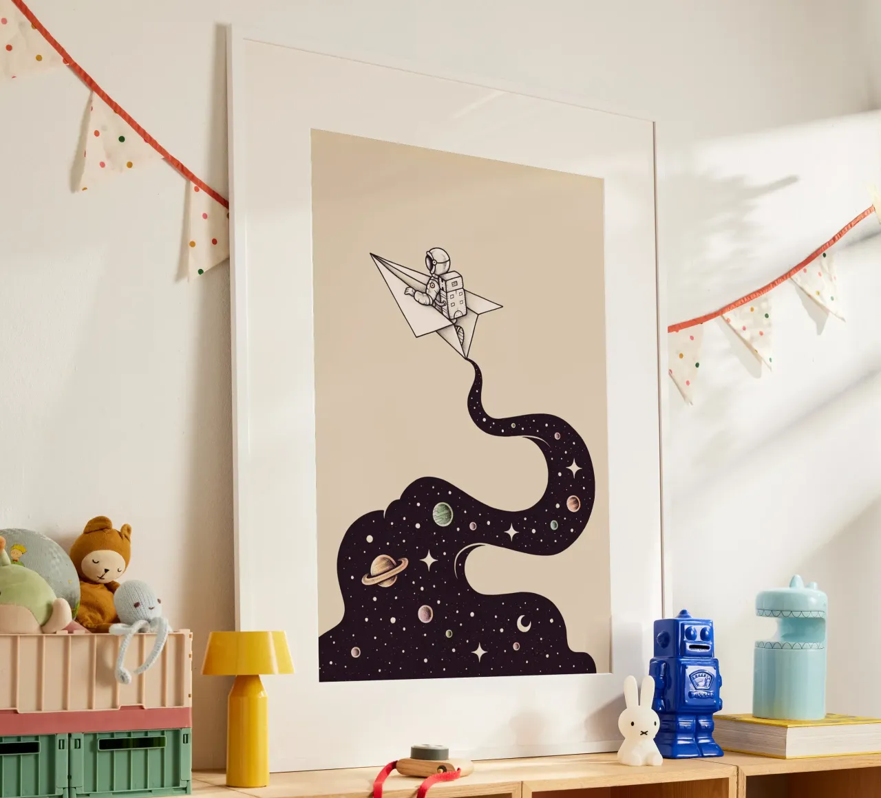Enkel Dika - Cosmic Journey poster da The Artcircle