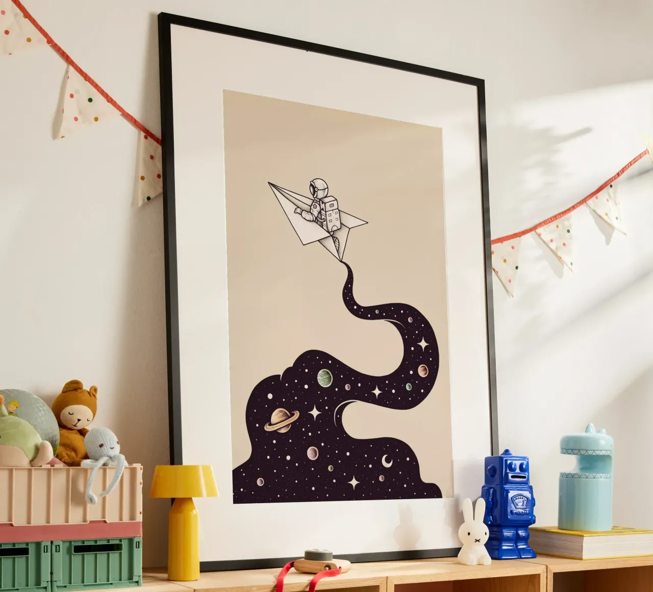 Enkel Dika - Cosmic Journey poster da The Artcircle
