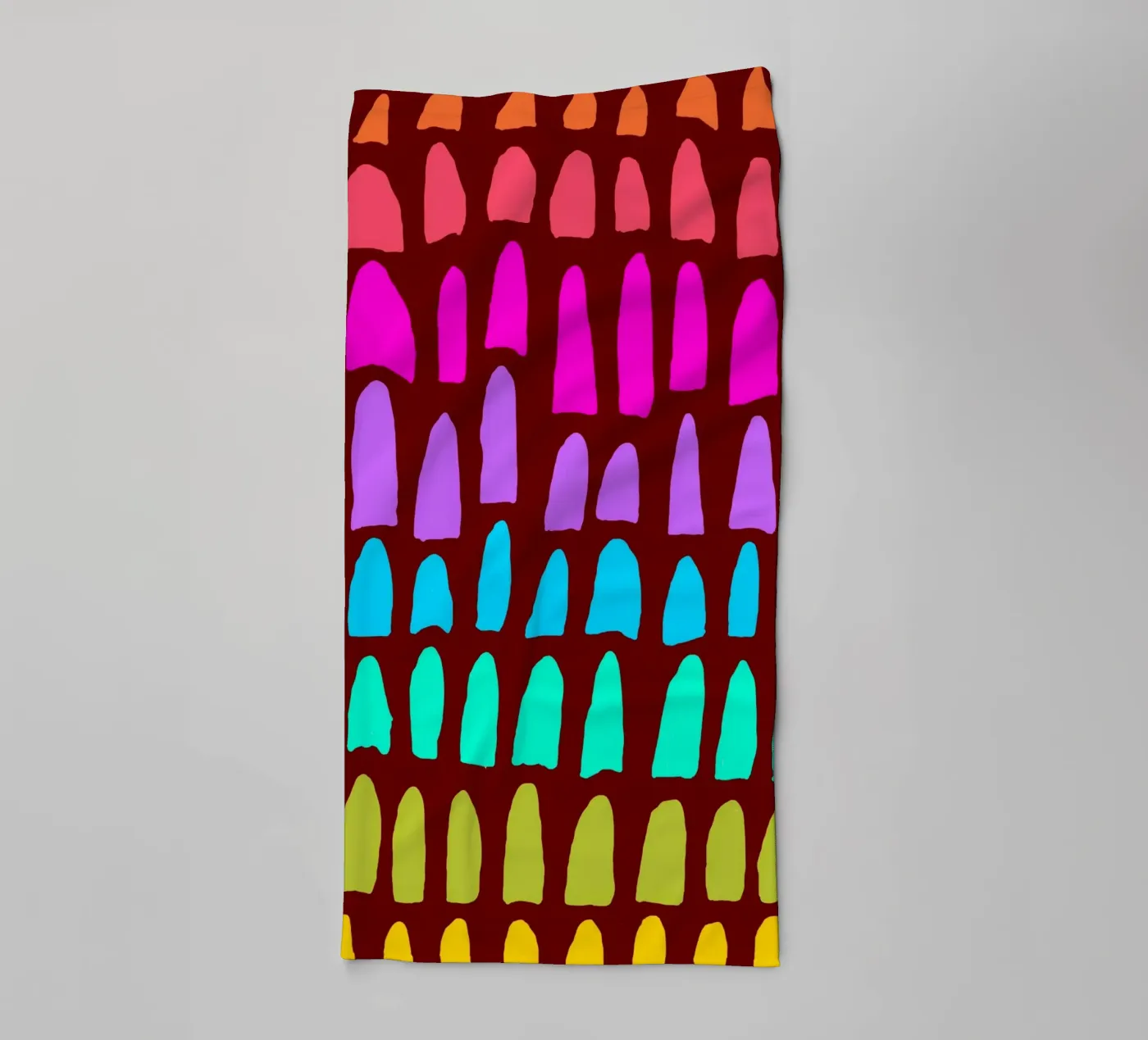 Rainbow towel by Simplicity