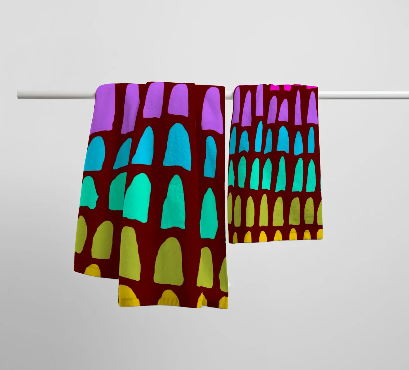 Rainbow towel by Simplicity