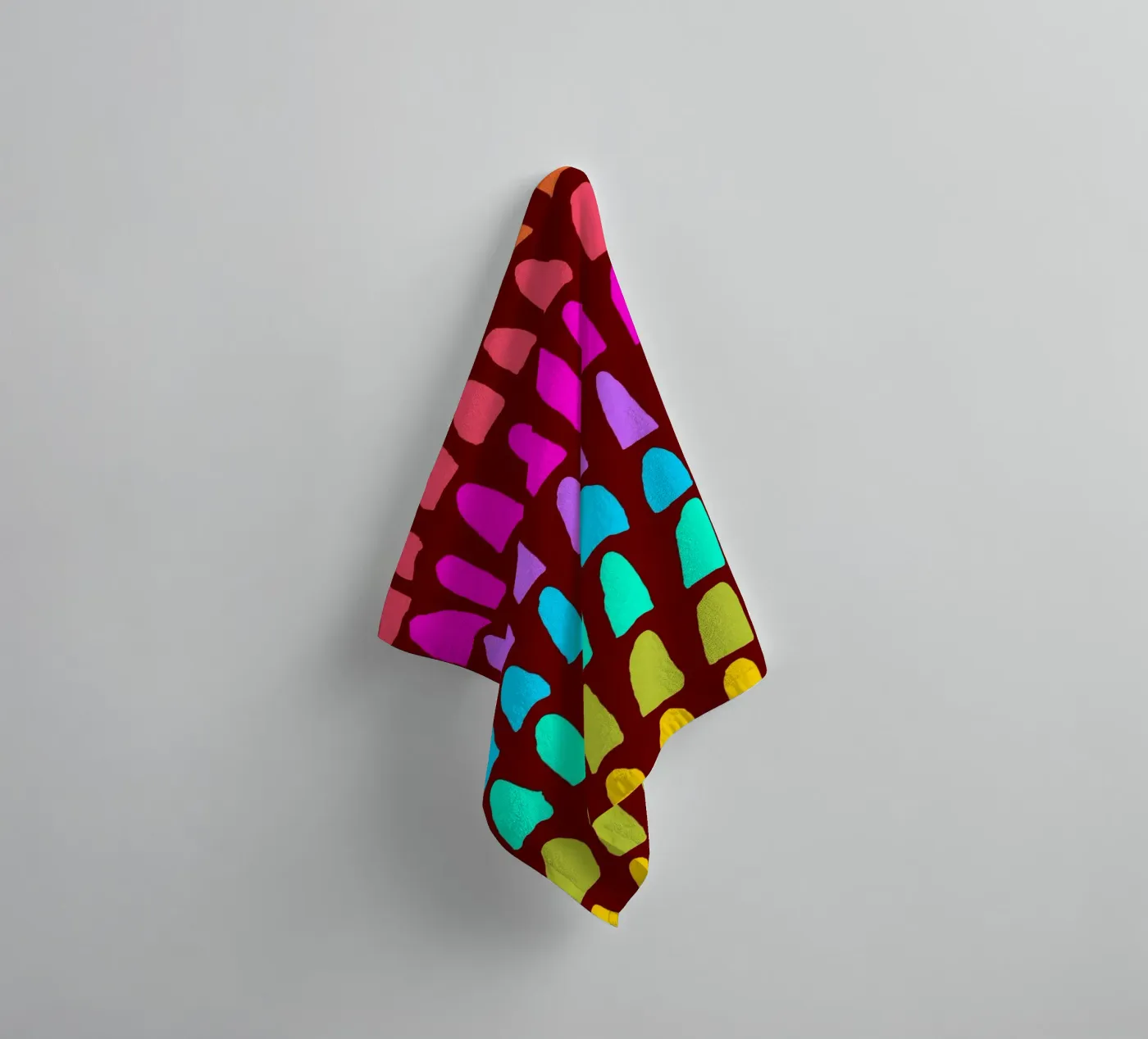 Rainbow towel by Simplicity
