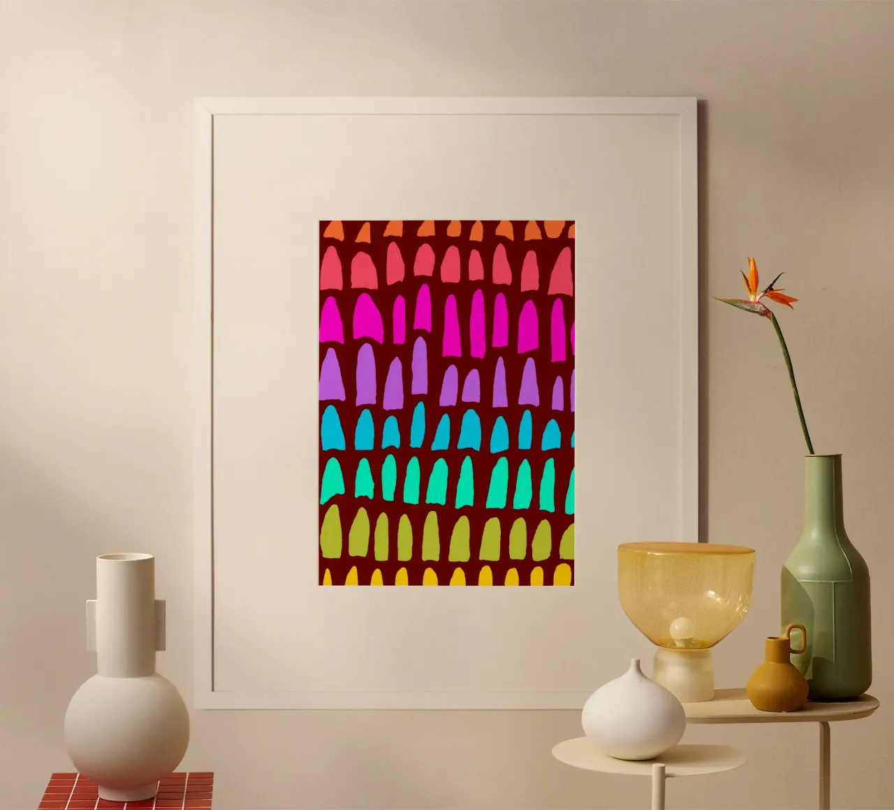 Rainbow poster van Simplicity