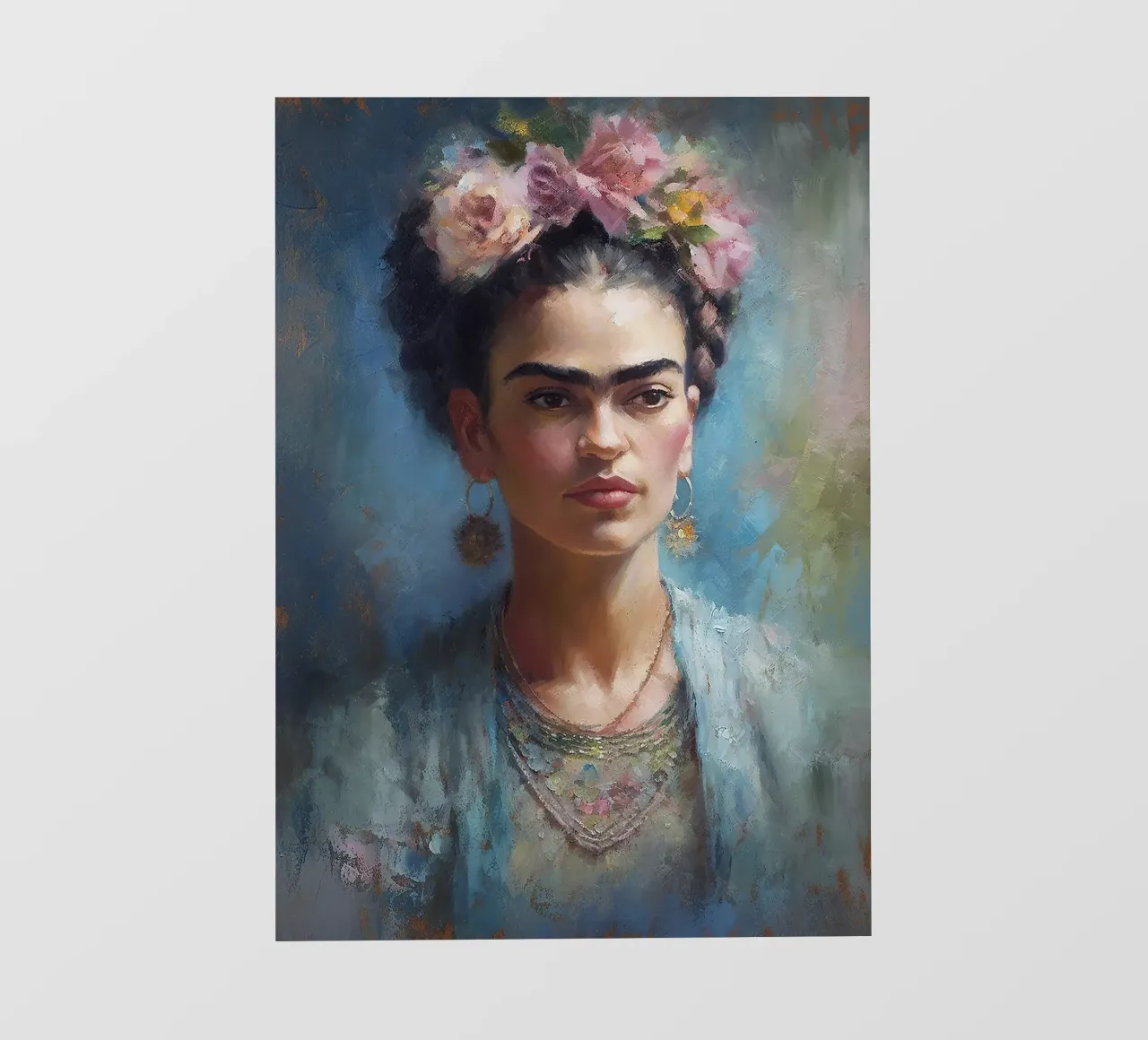 Frida Kahlo "Fire of Expression" pellicola backlit da Fantasias Florales