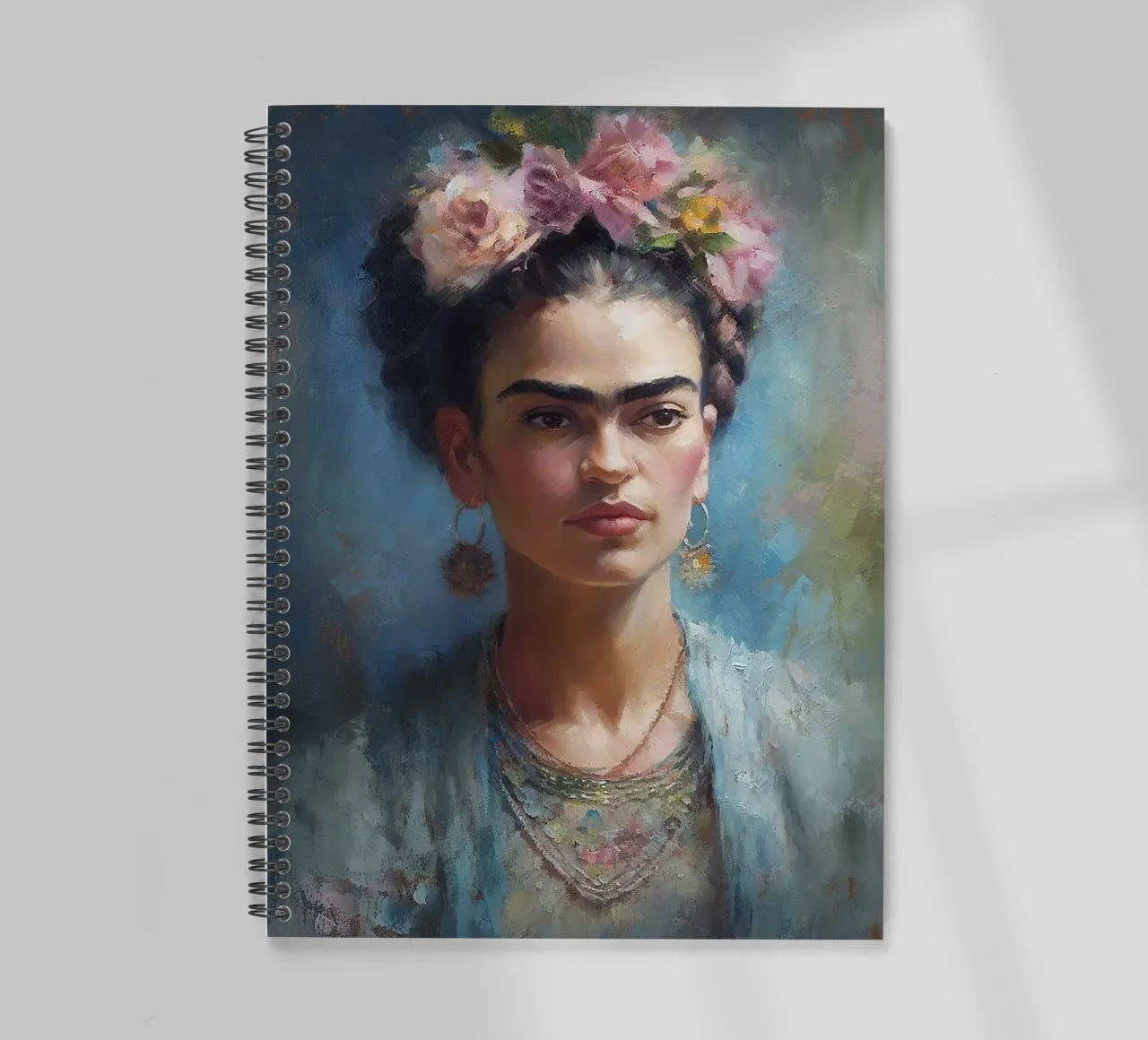 Frida Kahlo "Fire of Expression" diario ad anelli da Fantasias Florales