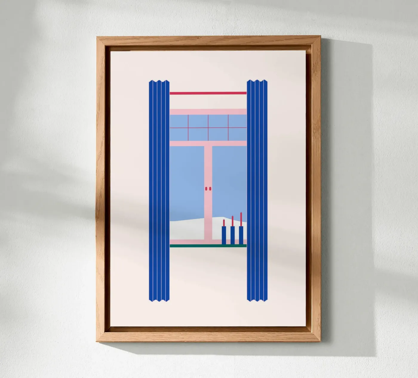 Blauw venster forex-plaat van janamossmann